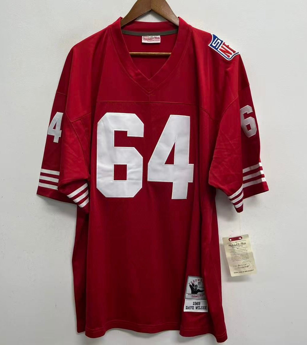 Dave Wilcox 1969 San Francisco 49ers Jersey Mitchell & Ness product image 2