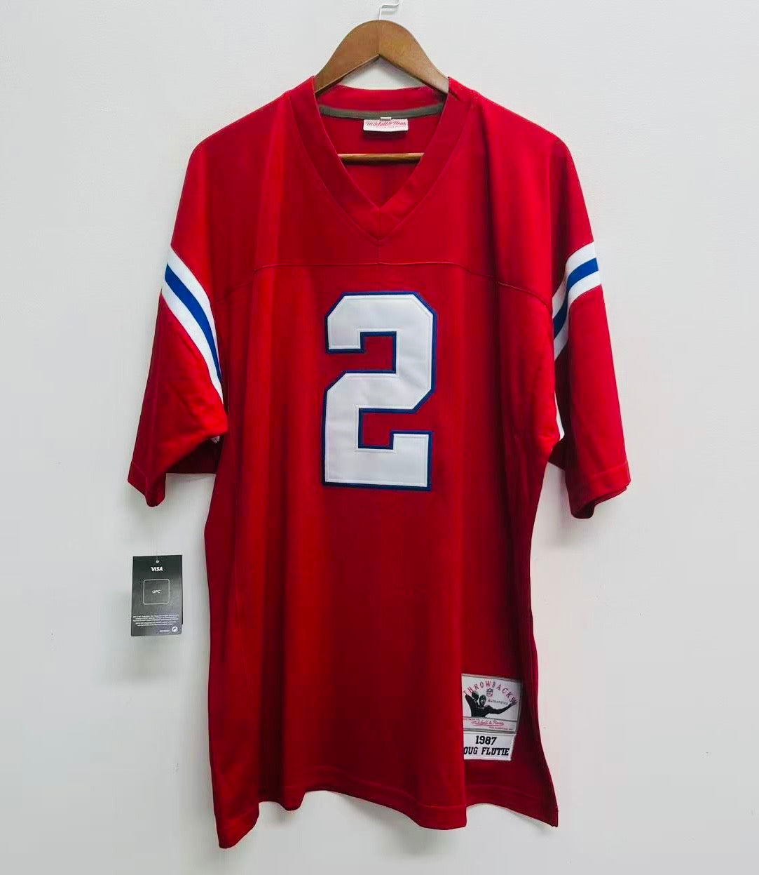 Doug Flutie New England Patriots Official NFL Mitchell & product image 2