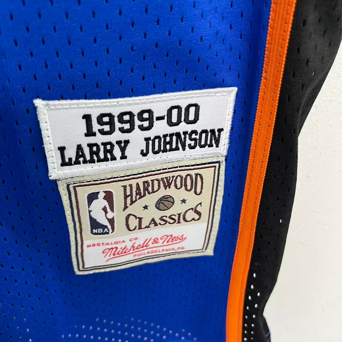 Larry Johnson New York Knicks Official NBA Mitchell & Ness product image 2