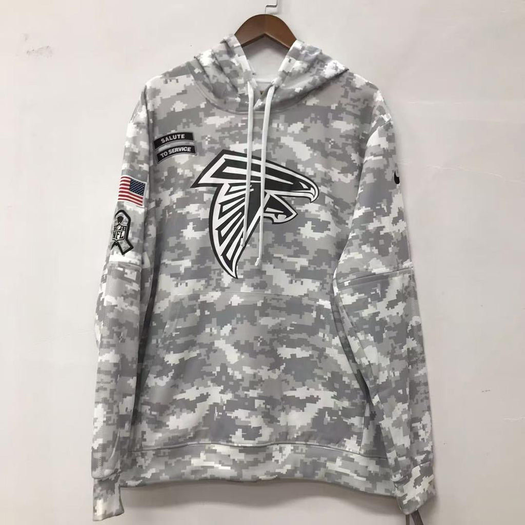 Atlanta Falcons Salute to Service hoodie 2024 product image 1