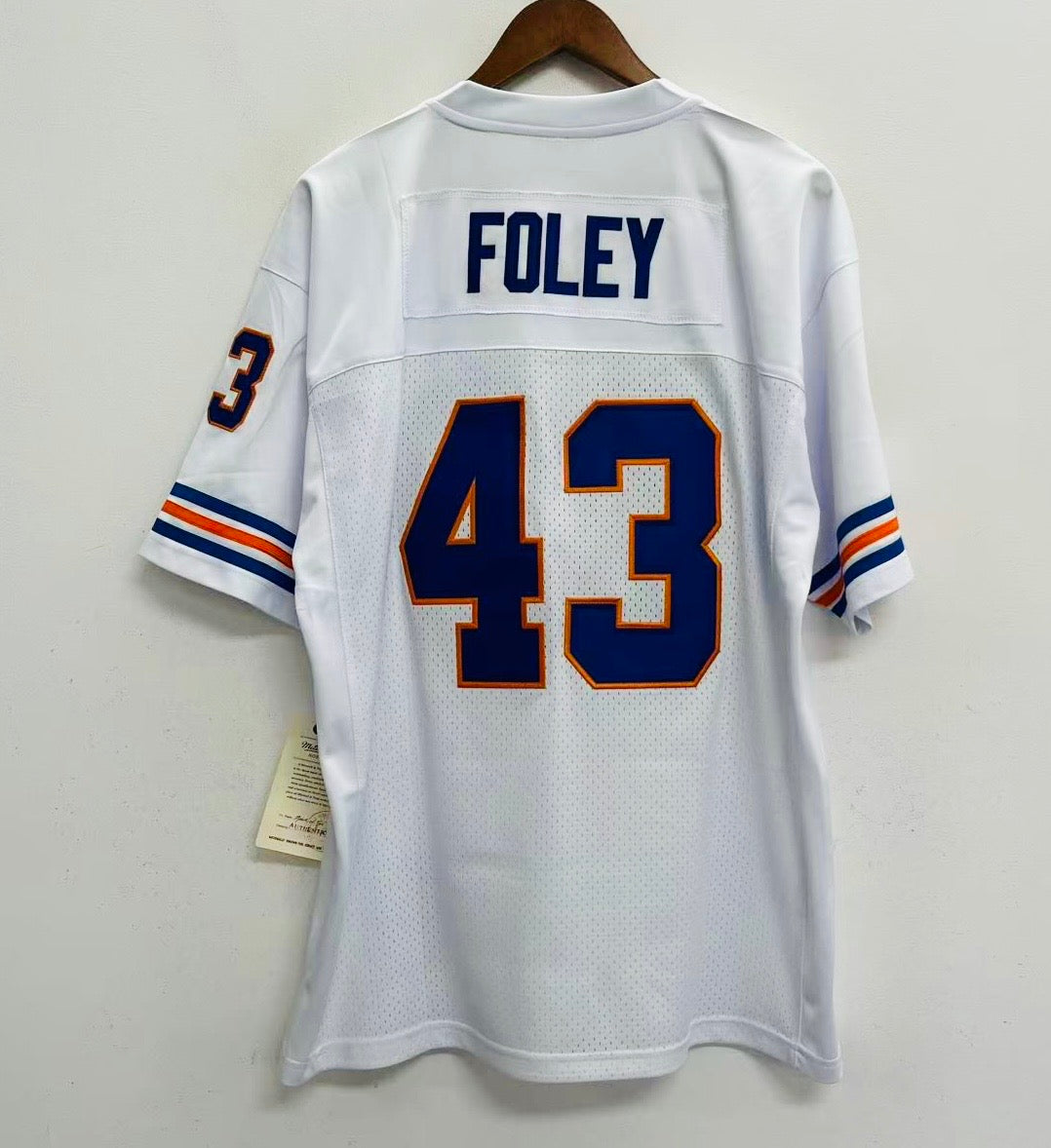 Steve Foley Denver Broncos NFL Mitchell & Ness Jersey white product image 1
