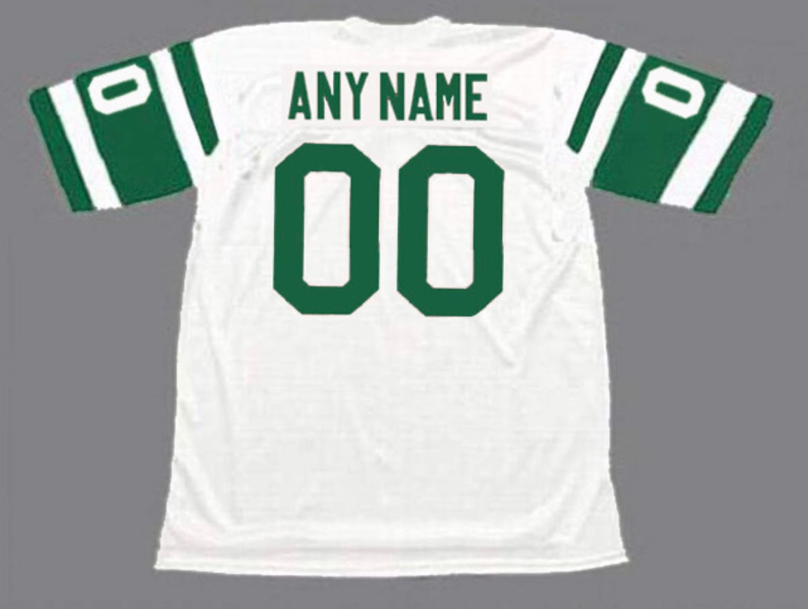 Any name & Number New York Jets NFL customized Mitchell & product image 1