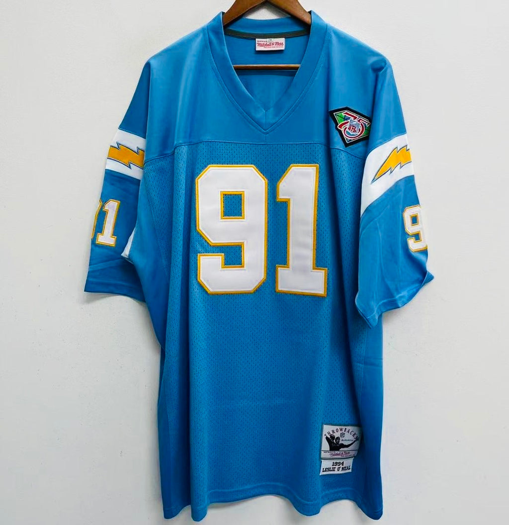Leslie O’Neal 1994 San Diego Chargers NFL Mitchell & Ness product image 2