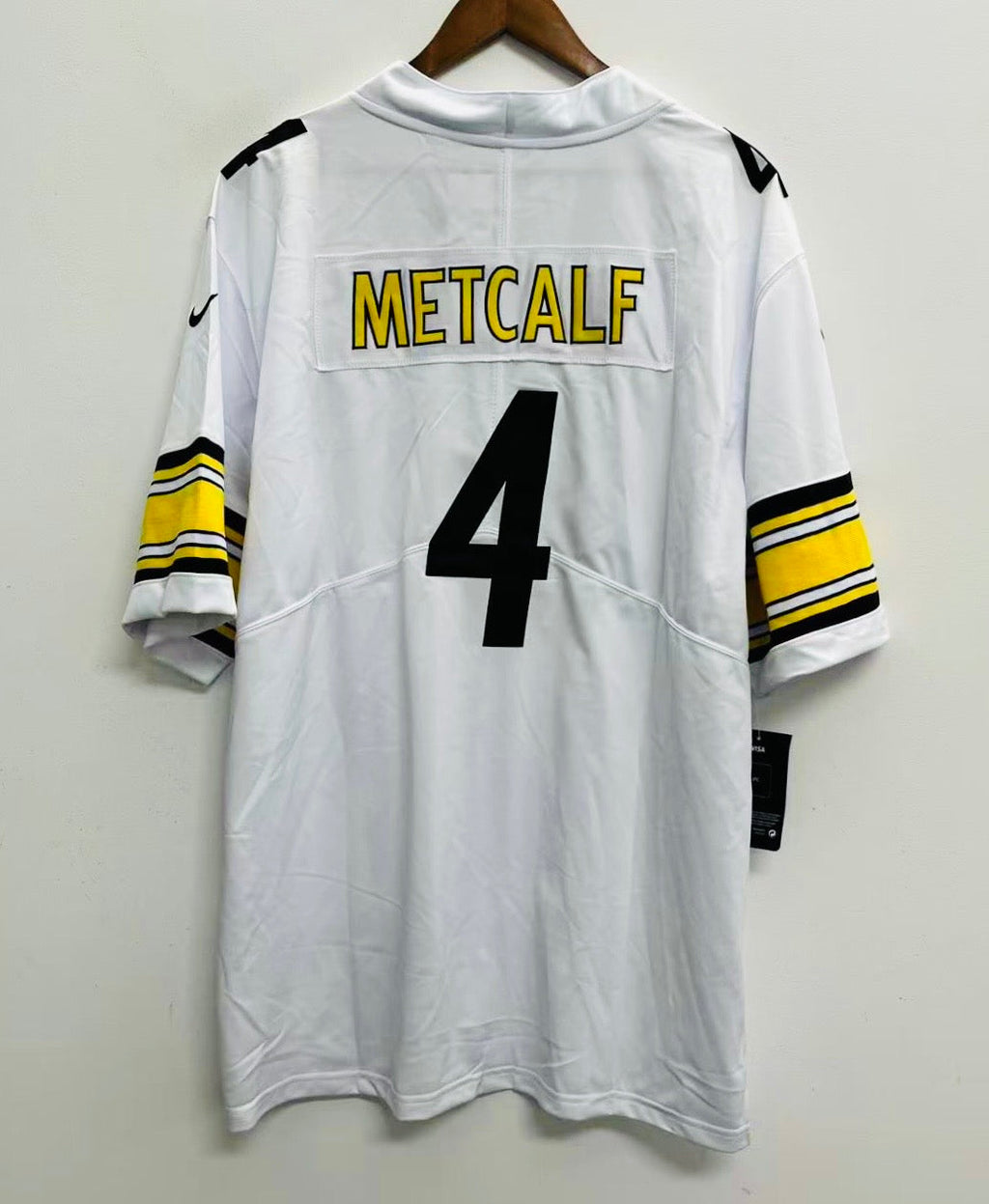 DK Metcalf Pittsburgh Steelers Official NFL Jersey white product image 1