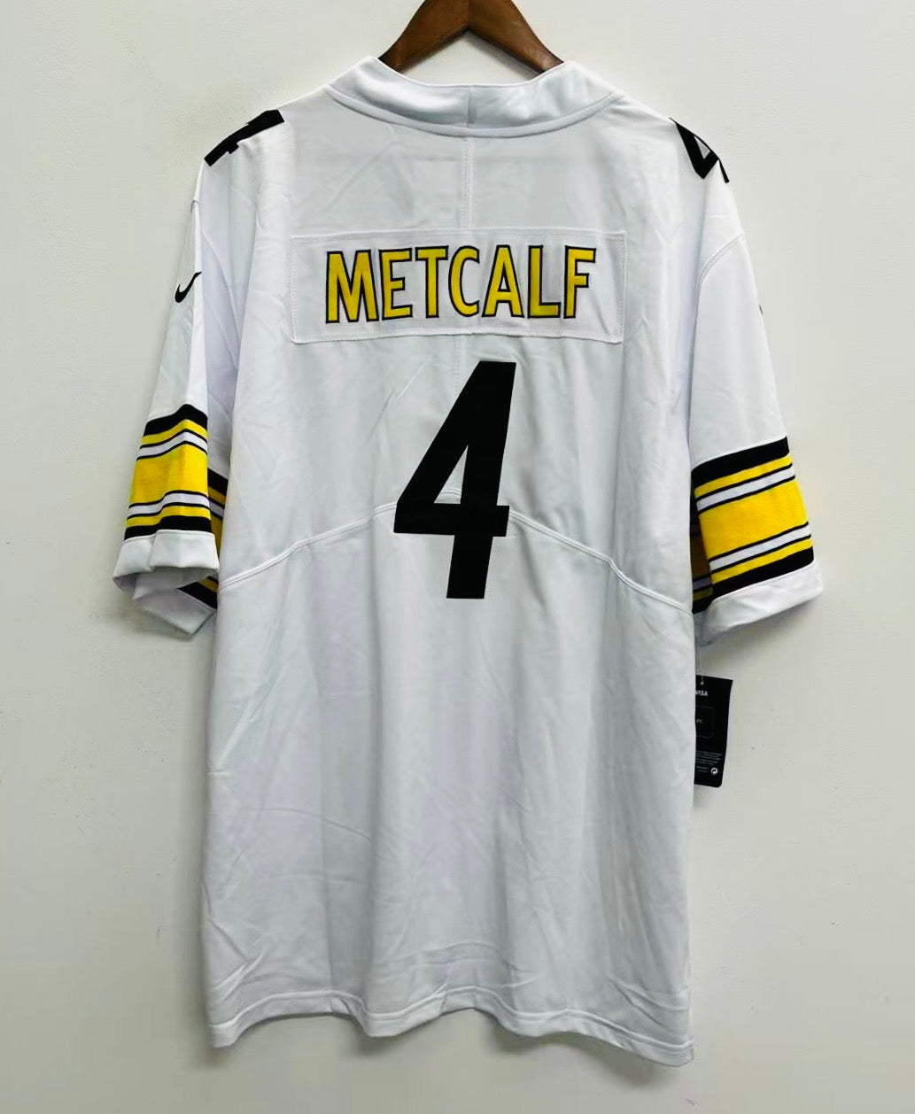 DK Metcalf Pittsburgh Steelers Official NFL Jersey white product image 1