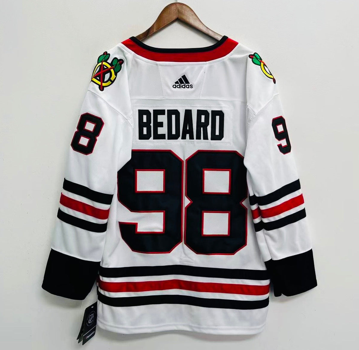 Connor Bedard Chicago Blackhawks Official NHL Adidas Jersey product image 1
