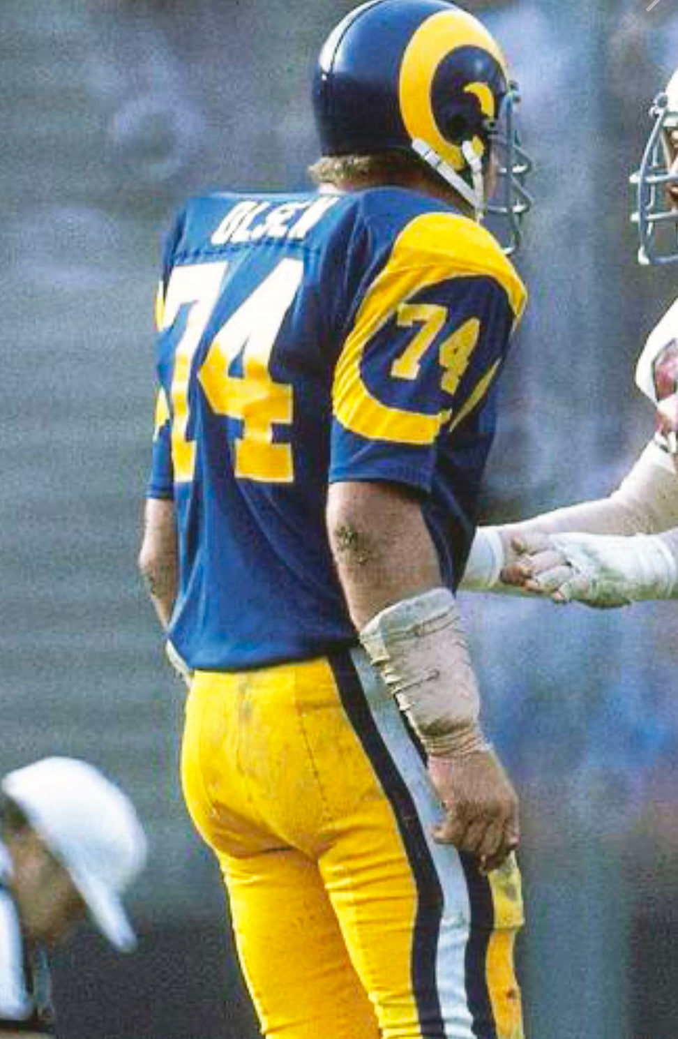 Merlin Olsen 1974 Los Angeles Rams NFL Mitchell & Ness product image 4