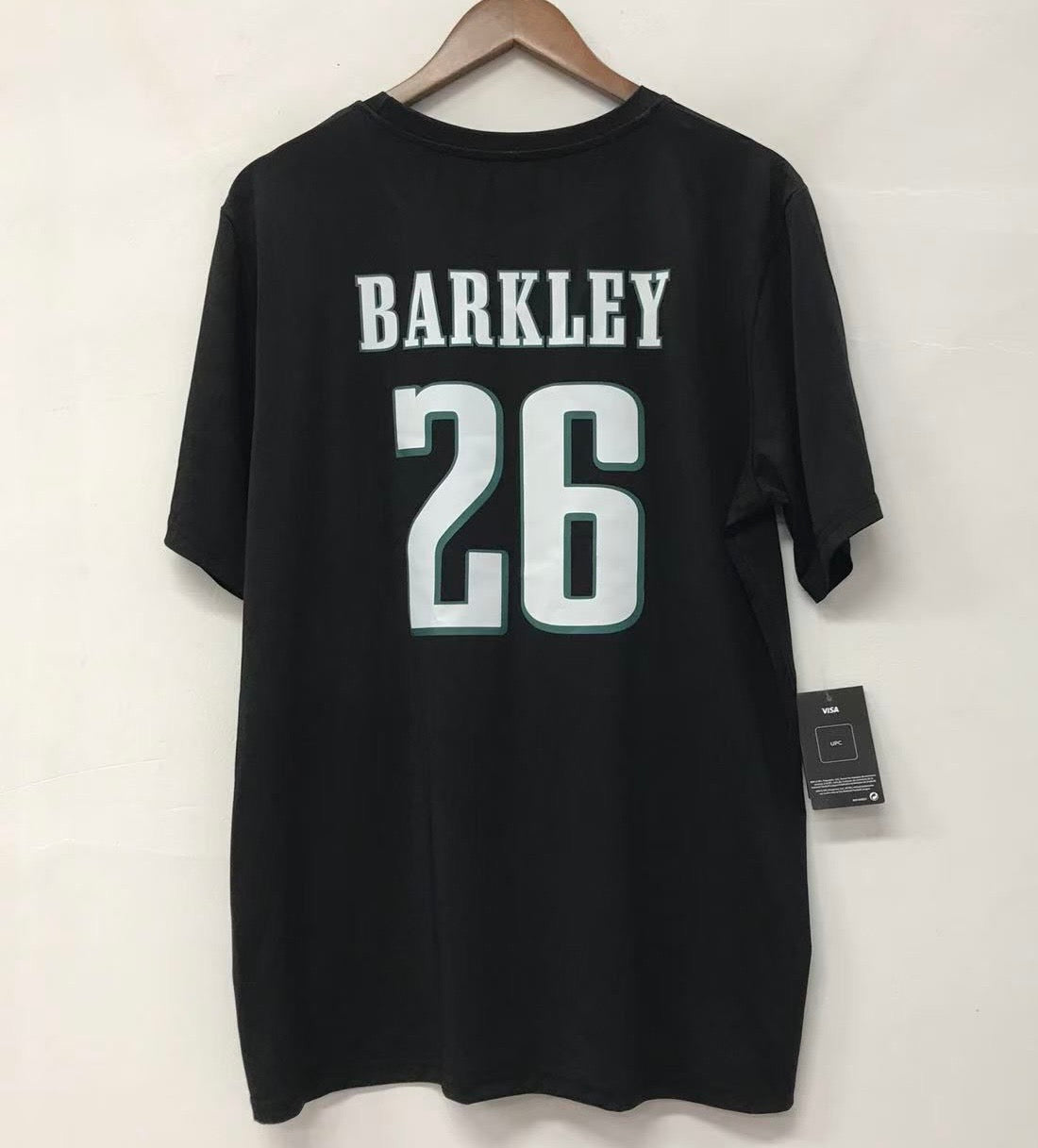 Saquon Barkley Philadelphia Eagles Name & Number shirt product image 1