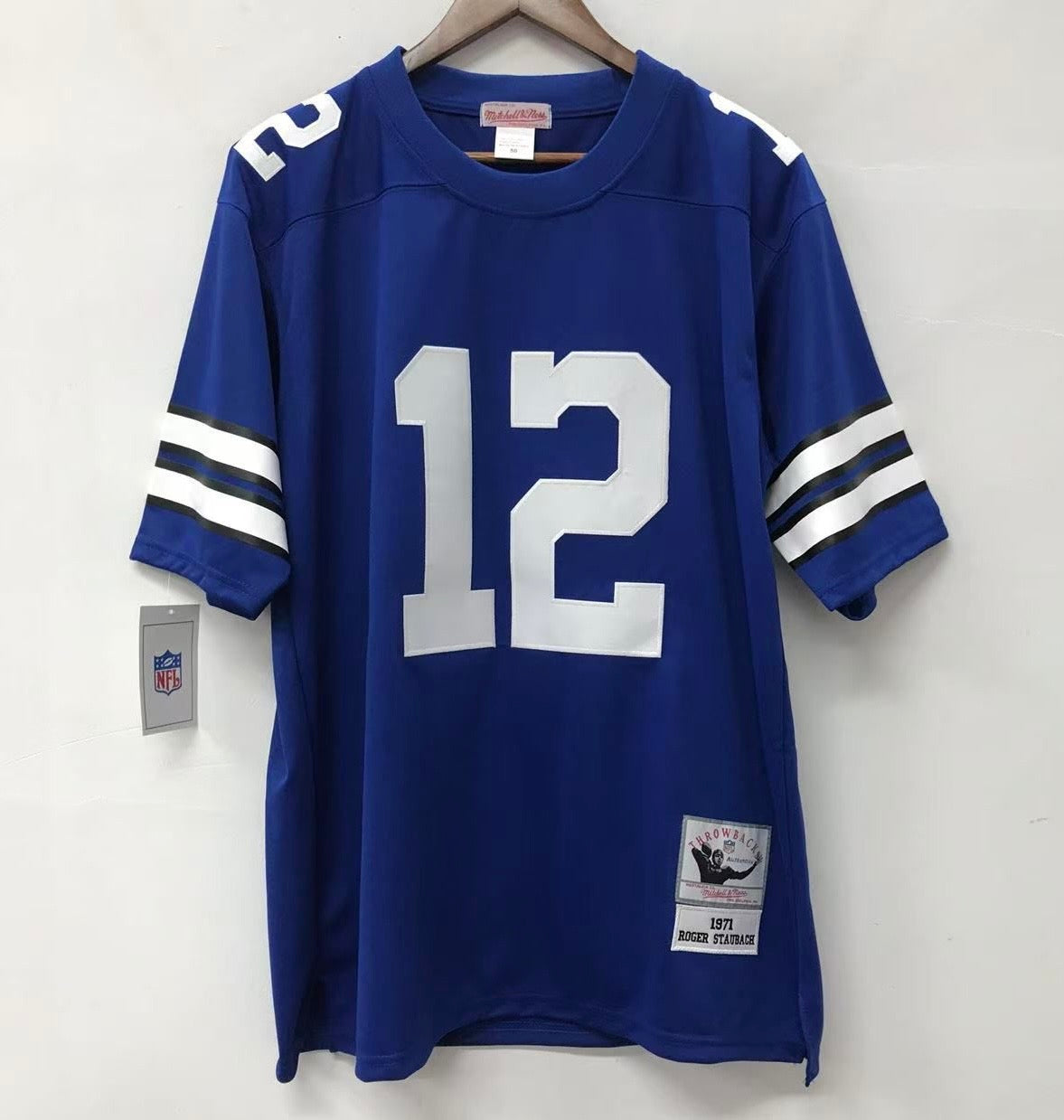 Roger Staubach 1971 Dallas Cowboys Mitchell & Ness Jersey product image 2