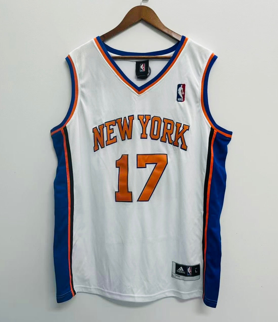 Jeremy Lin New York Knicks Official NBA Jersey Adidas white product image 2