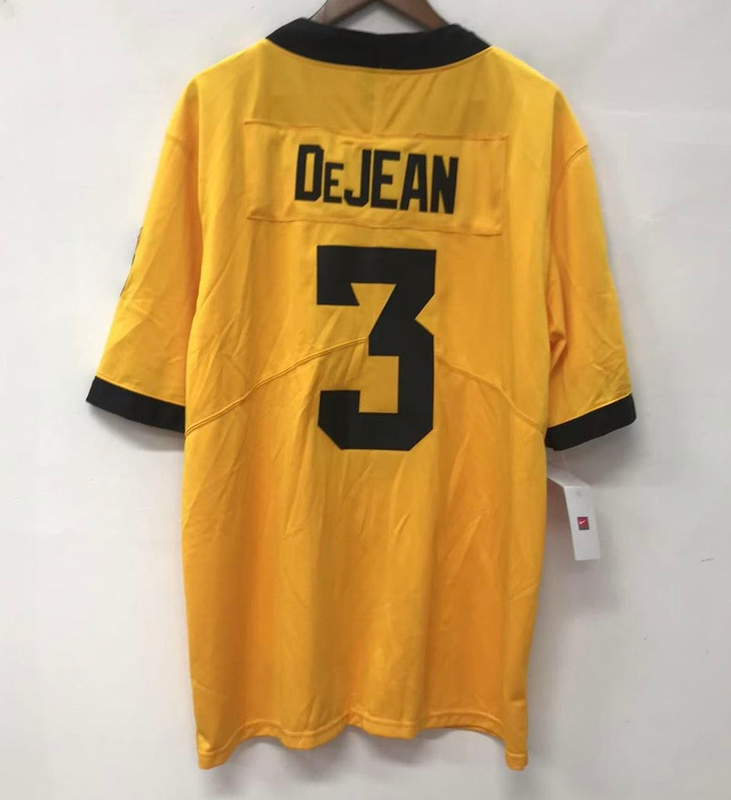 Cooper DeJean Iowa Hawkeyes Official NCAA Jersey yellow Nike product image 1
