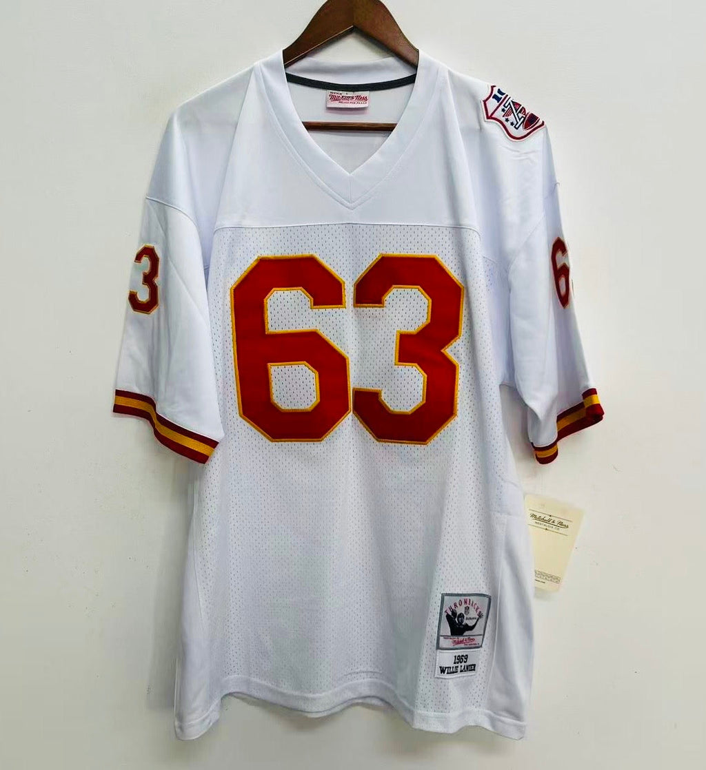 Willie Lanier 1969 Kansas City Chiefs NFL Mitchell & Ness product image 2