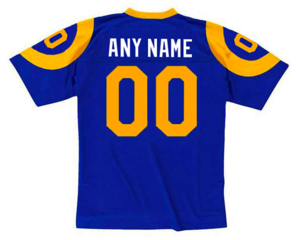 Any name & Number customized Los Angeles Rams NFL Mitchell product image 1