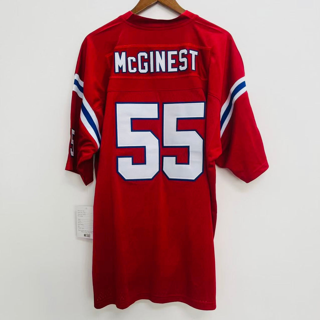 Willie McGinest New England Patriots Official NFL Mitchell product image 1