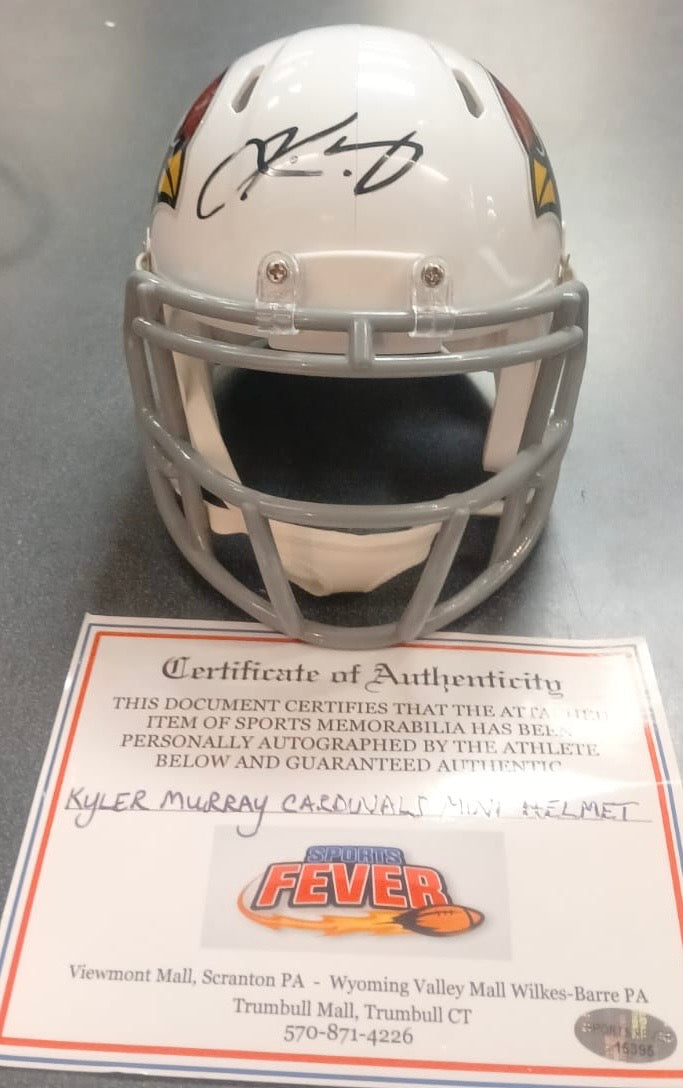 Kyler Murray Autographed Arizona Cardinals Mini Helmet with product image 2
