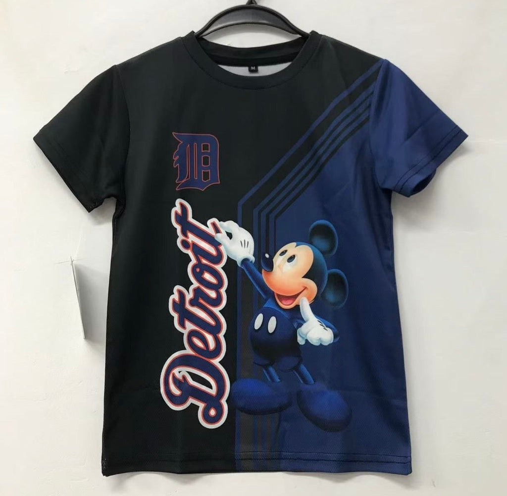 Detroit Tigers Disney Mickey Mouse Official MLB T-shirt YTH product image 1