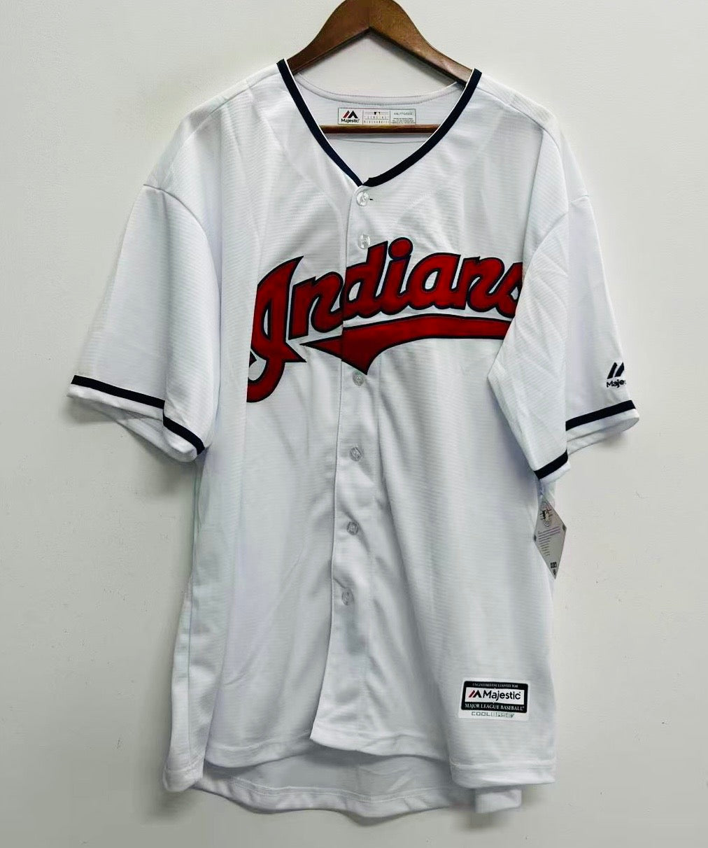 Trevor Bauer Cleveland Indians Official MLB Majestic jersey product image 2