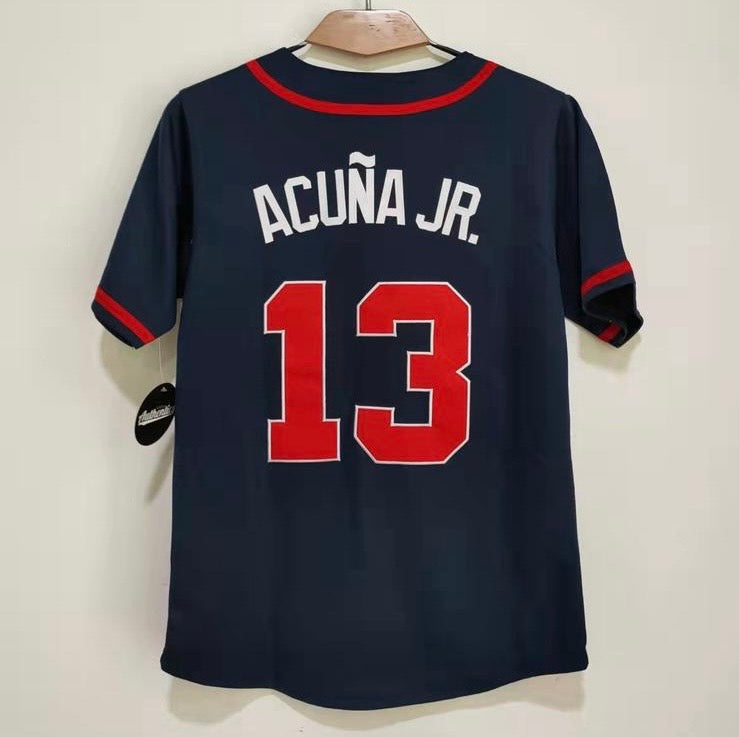 Ronald Acuña Jr. YOUTH Atlanta Braves jersey Classic product image 1