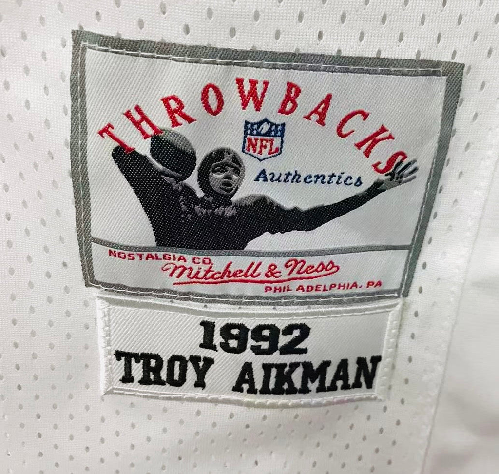 Troy Aikman 1992 Dallas Cowboys Official NFL Jersey product image 3