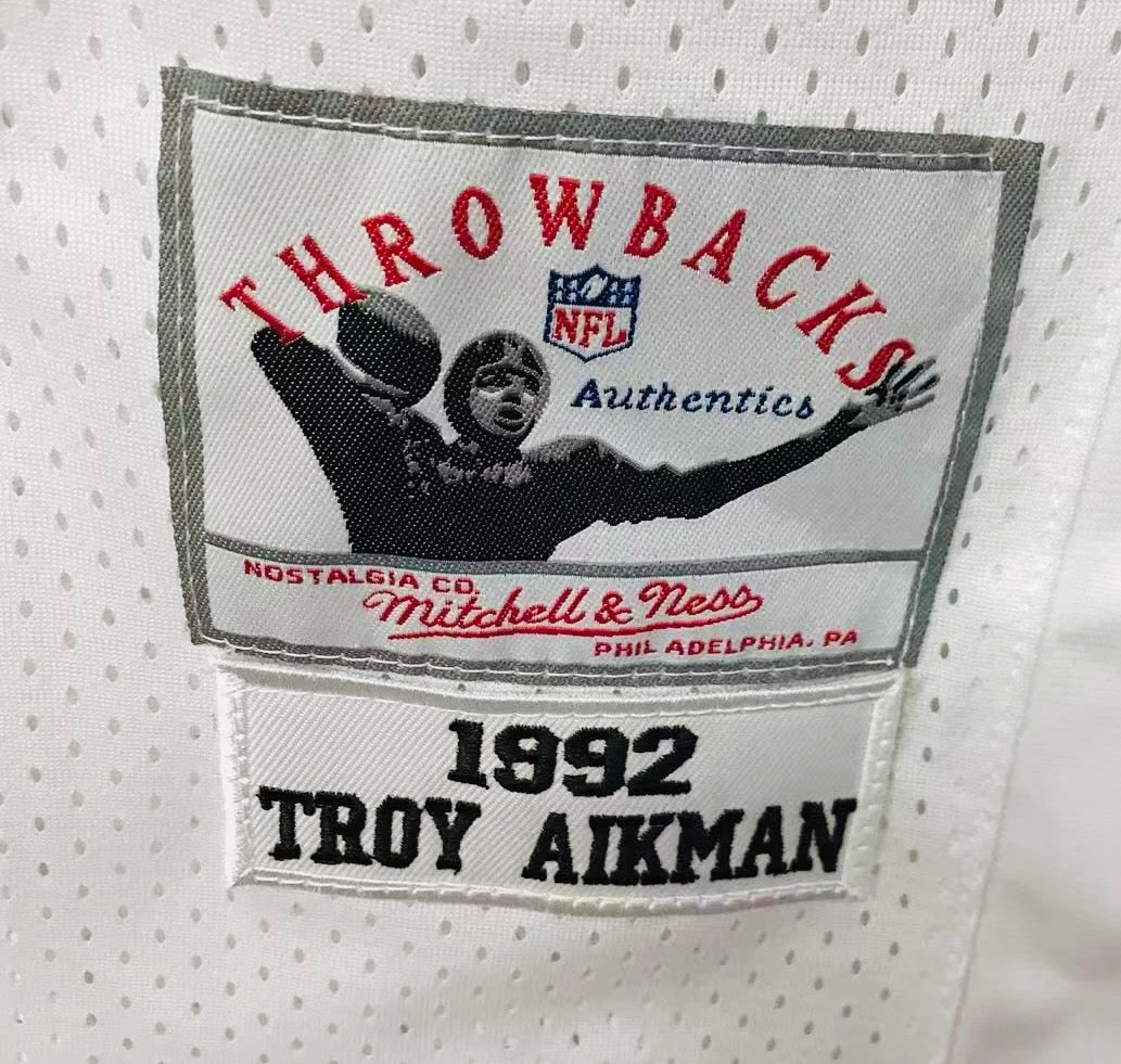 Troy Aikman 1992 Dallas Cowboys Official NFL Jersey product image 3