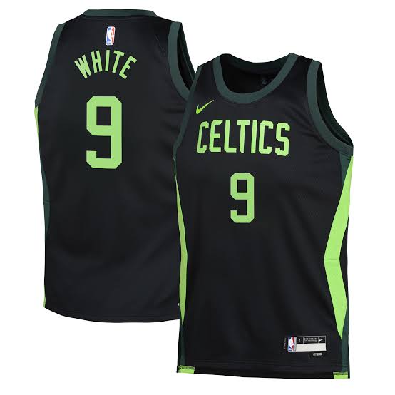 Derrick White Boston Celtics Official NBA Nike Jersey black product image 1