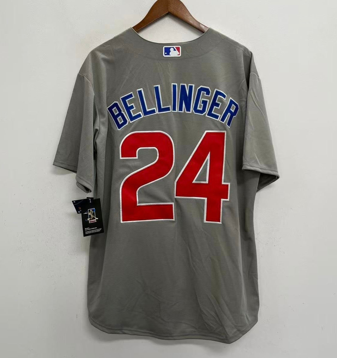 Cody Bellinger Chicago Cubs Official MLB Nike Jersey gray product image 1