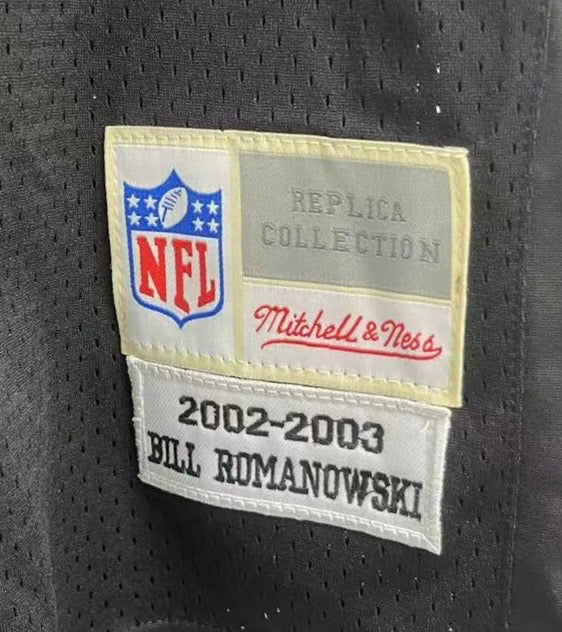 Bill Romanowski Oakland Raiders Mitchell & Ness Jersey product image 3