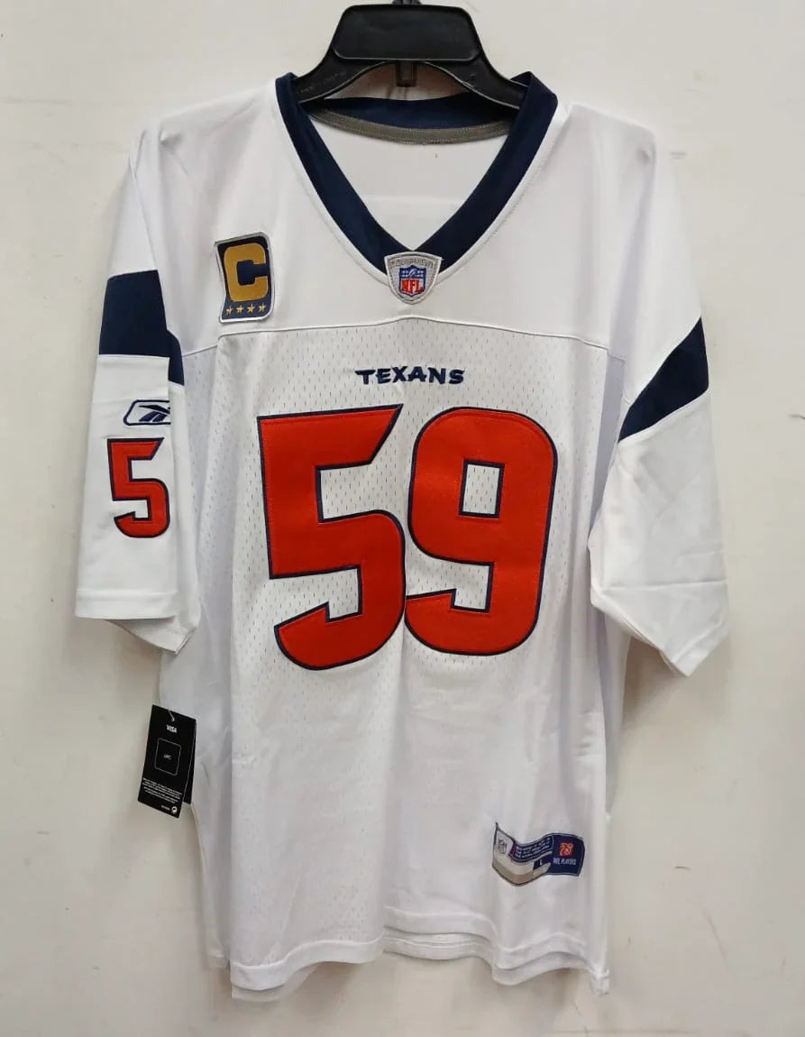 DeMeco Ryans Houston Texans official NFL Reebok jersey white product image 2