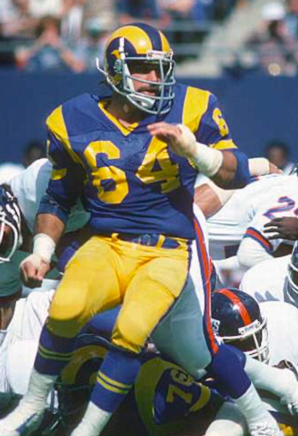 Jack “Hacksaw” Reynolds Los Angeles Rams NFL Mitchell & product image 4