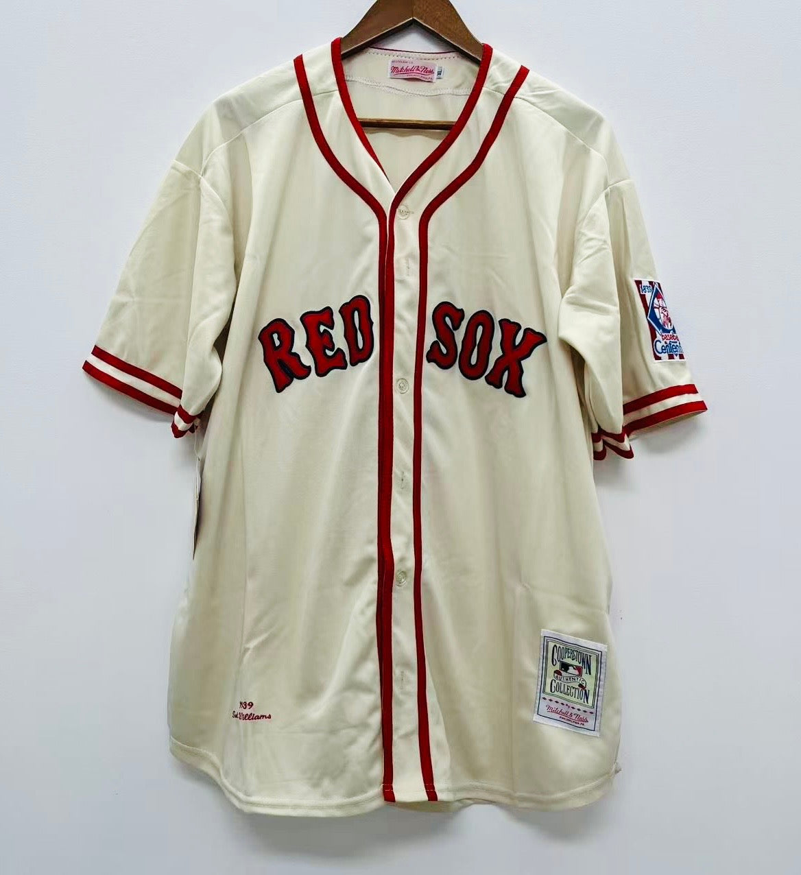Ted Williams 1939 Boston Red Sox official MLB Jersey product image 2