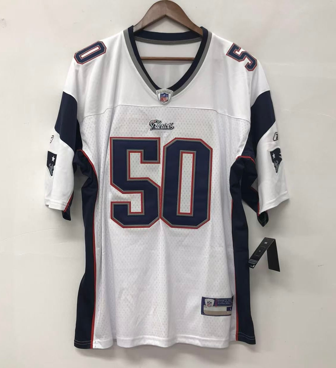 Mike Vrabel New England Patriots Reebok Jersey white product image 2