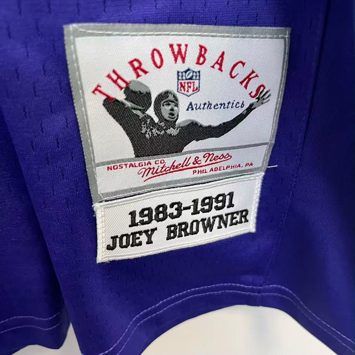 Joey Browner Minnesota Vikings Official NFL Mitchell & Ness product image 6