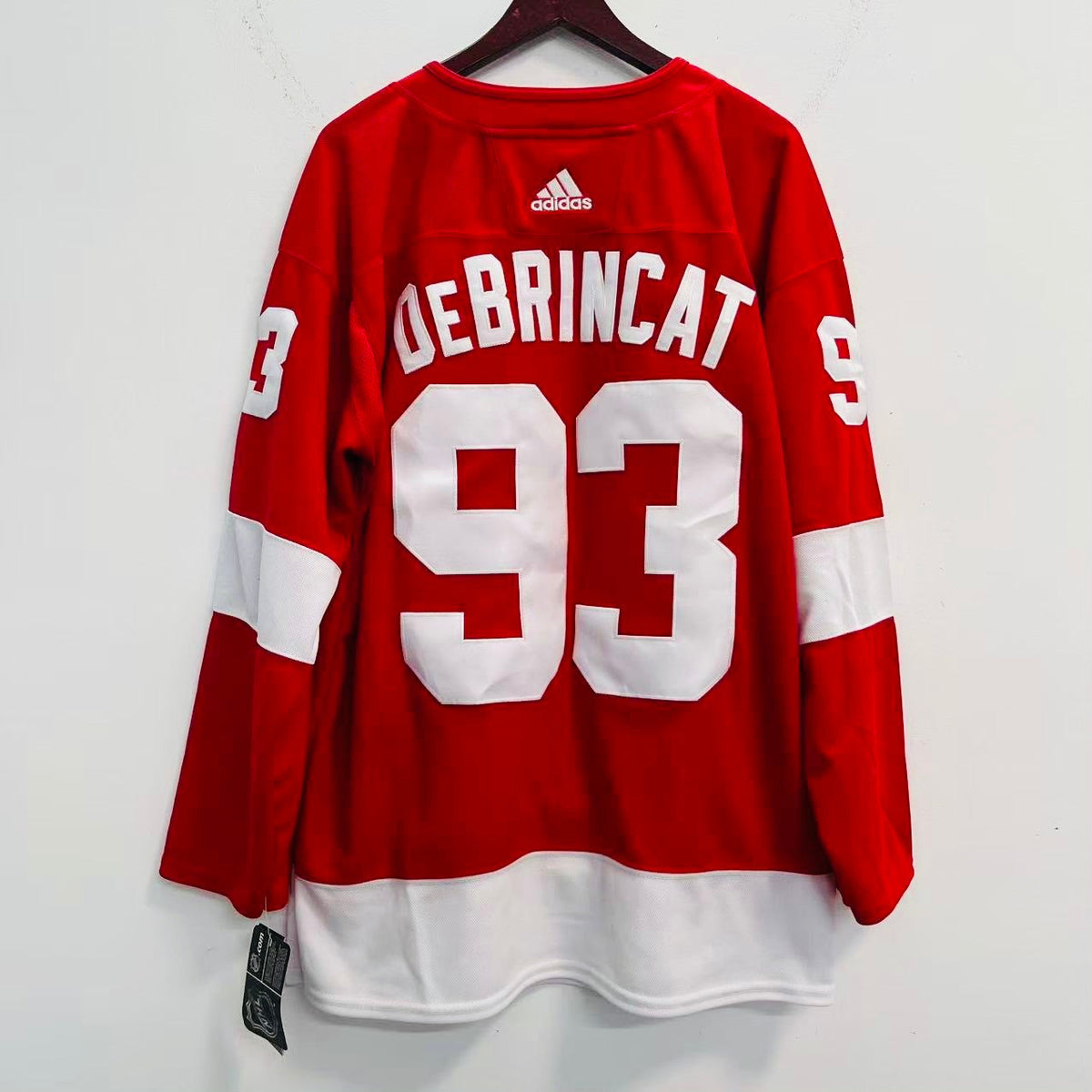 Alex Debrincat Detroit Red Wings Official NHL Adidas Jersey product image 1