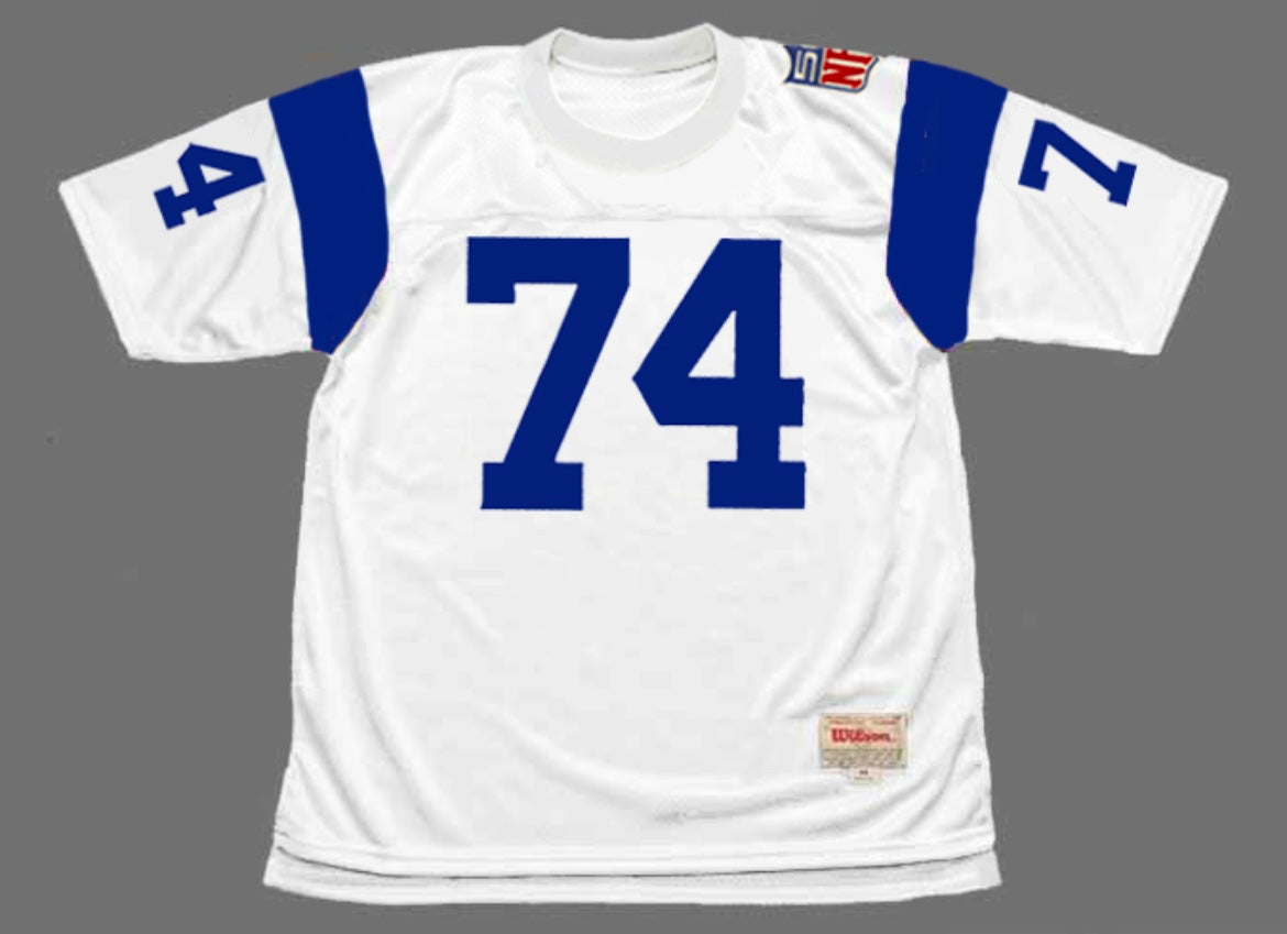 Merlin Olsen 1969 Los Angeles Rams NFL Mitchell & Ness product image 2