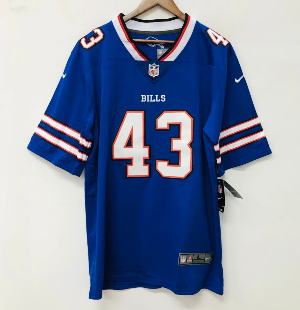 Terrel Bernard Buffalo Bills NFL official Nike Jersey blue product image 2