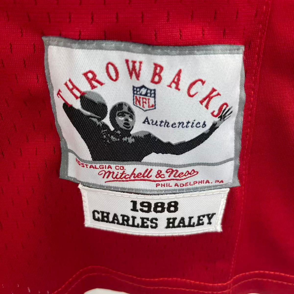 Charles Haley San Francisco 49ers Official NFL Mitchell & product image 3