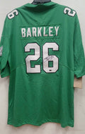 Saquon Barkley autographed Philadelphia Eagles Kelly green product image 1