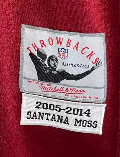 Santana Moss Washington Redskins Commanders Mitchell & Ness product image 3