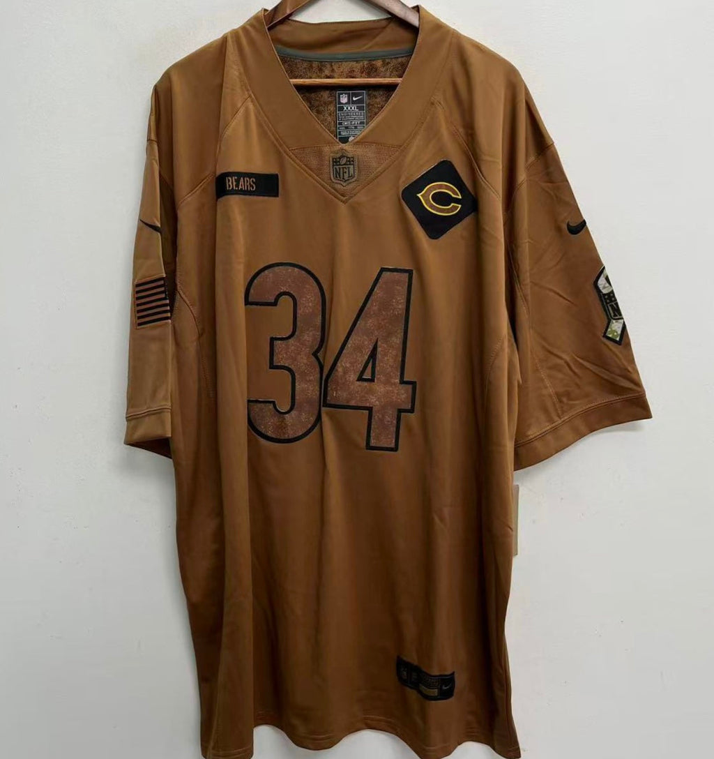 Walter Payton Chicago Bears military salute to service product image 2