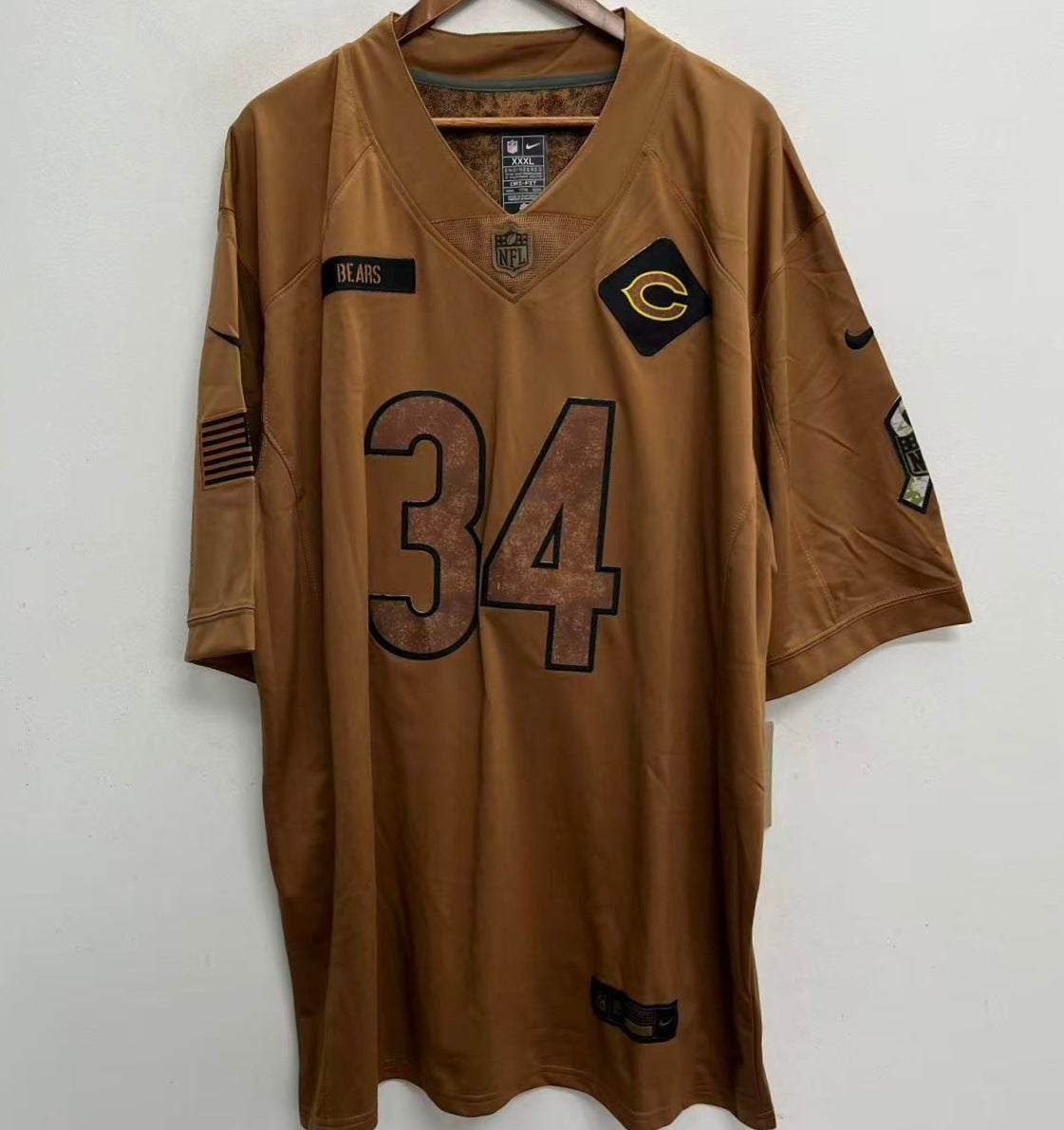Walter Payton Chicago Bears military salute to service product image 2