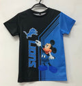 Detroit Lions Disney Mickey Mouse Official NFL T-shirt YTH product image 1
