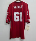 Jesse Sapolu San Francisco 49ers Official NFL Mitchell & product image 1