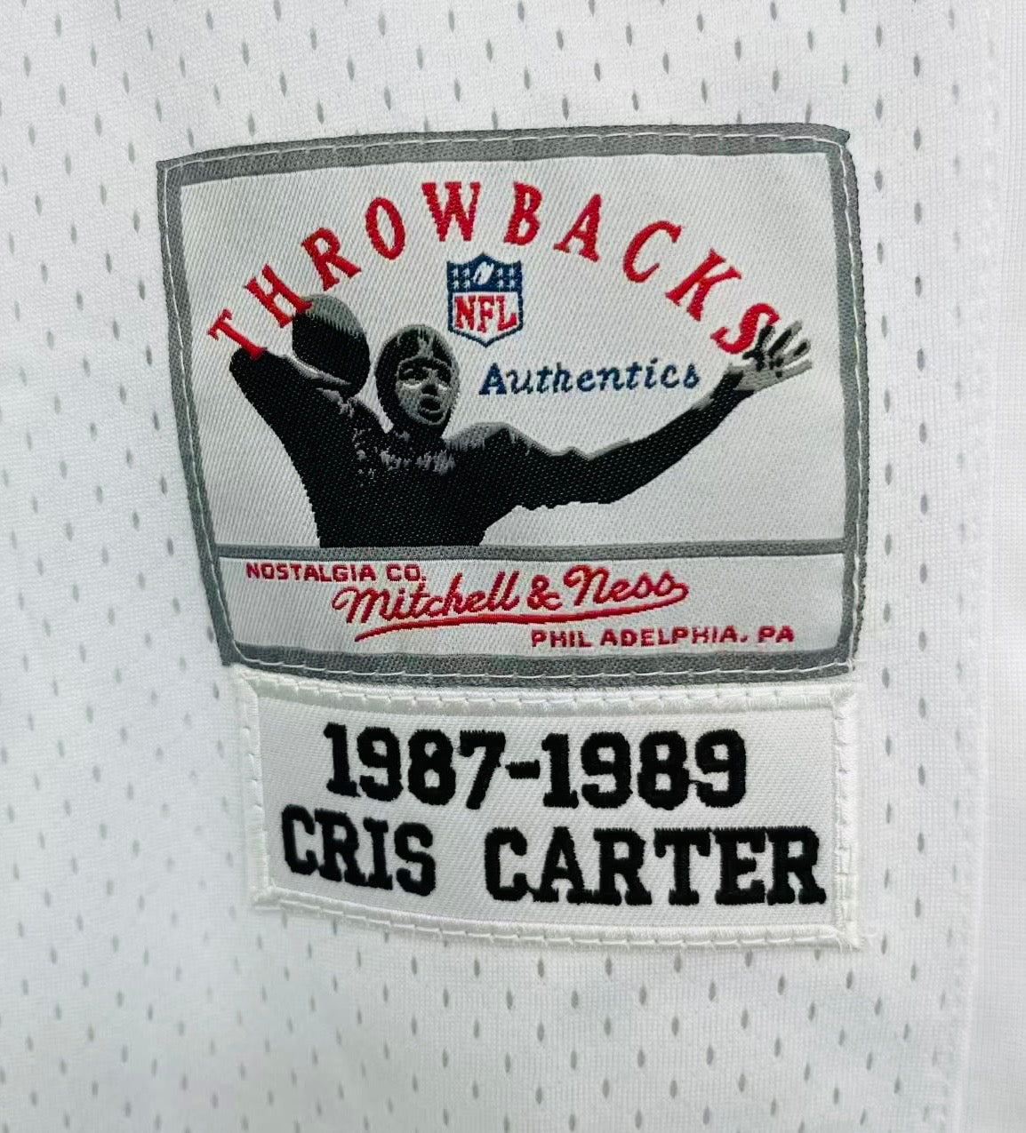 Cris Carter Philadelphia Eagles Official NFL Mitchell & product image 3