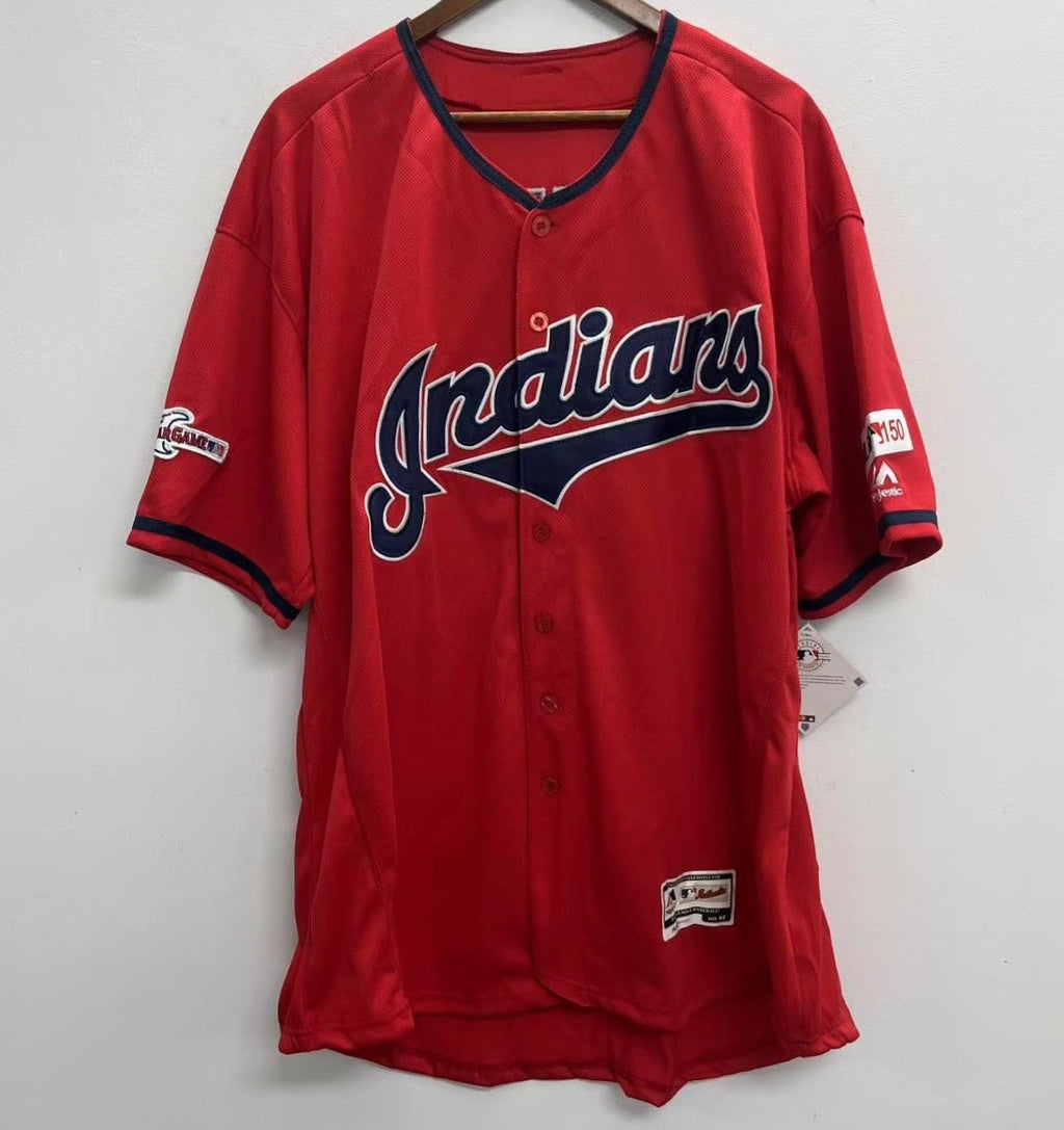 Trevor Bauer Cleveland Indians Official MLB Majestic jersey product image 2