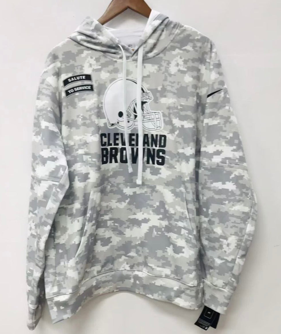 Cleveland Browns Salute to Service hoodie 2024 product image 1