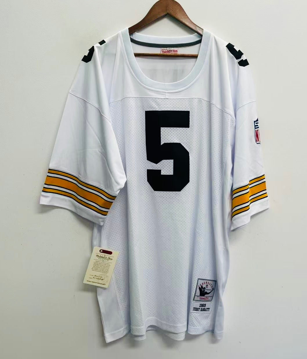 Terry Hanratty 1969 Pittsburgh Steelers NFL Mitchell & Ness product image 2