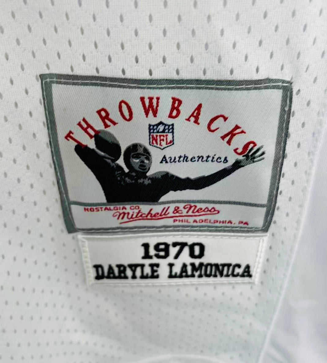 Daryle Lamonica 1970 Oakland Raiders Mitchell & Ness Jersey product image 3