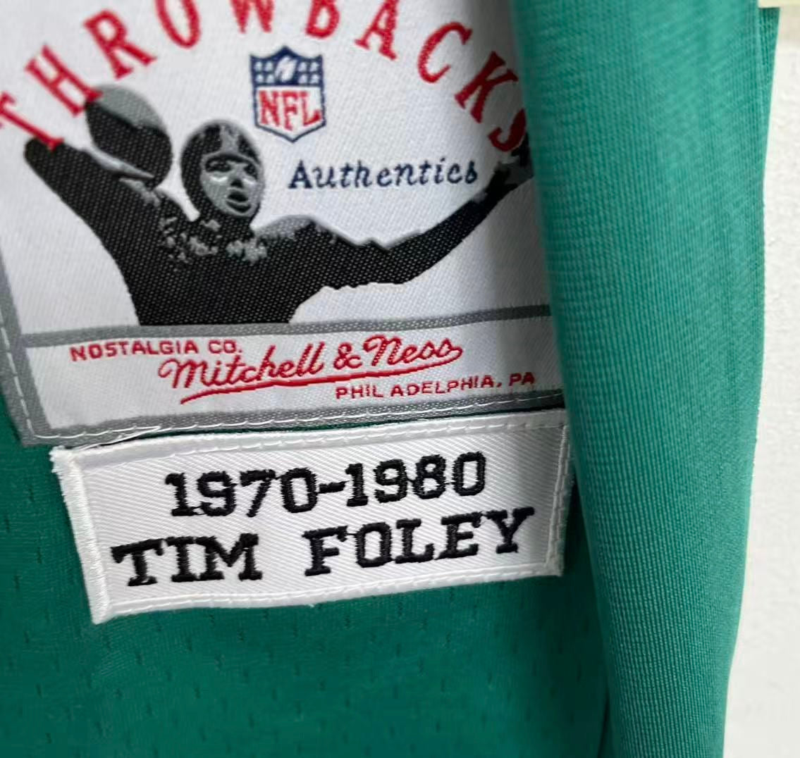 Tim Foley Miami Dolphins NFL Mitchell & Ness Jersey product image 3