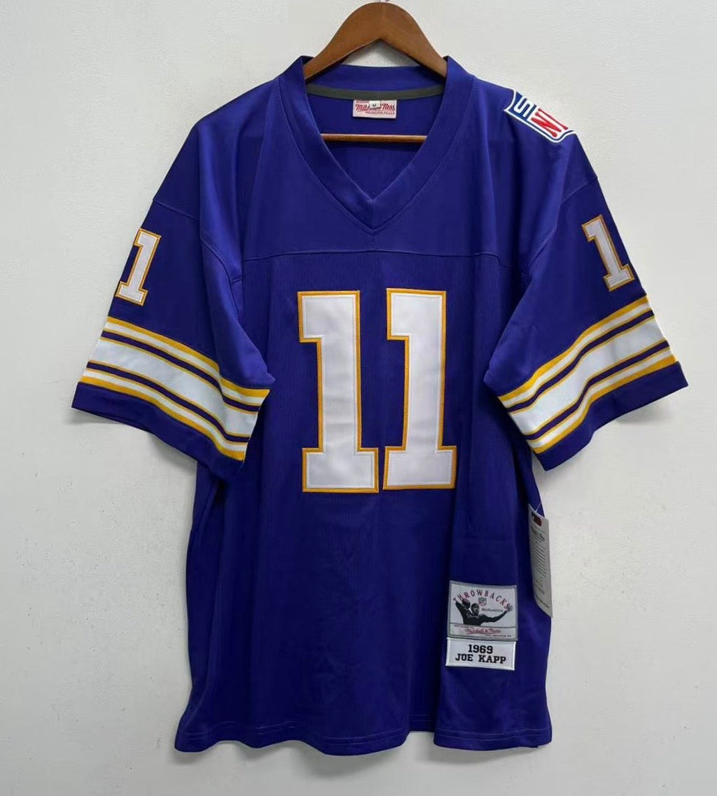 Joe Kapp 1969 Minnesota Vikings NFL Mitchell & Ness Jersey product image 4