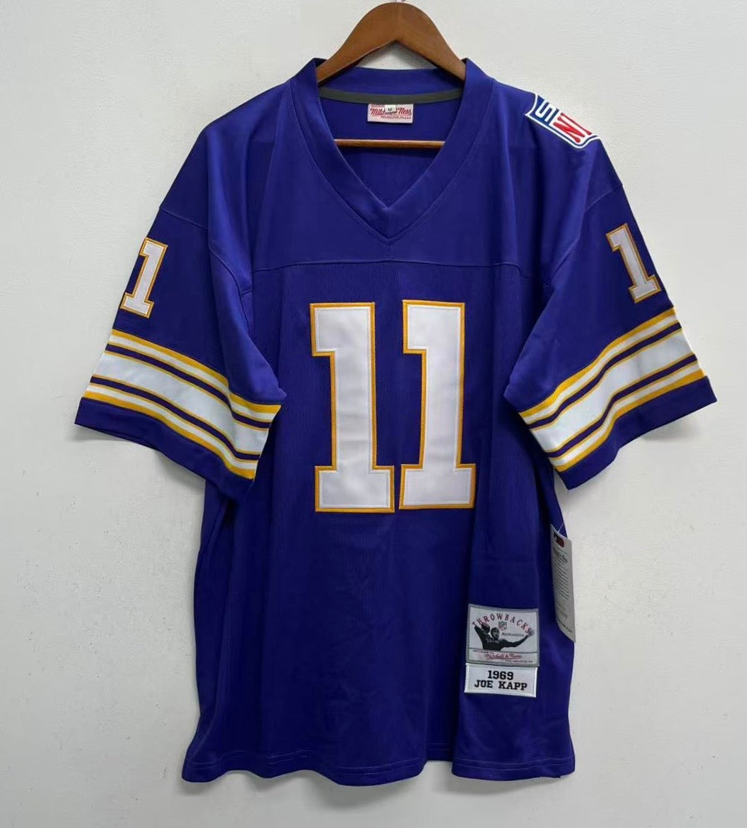 Joe Kapp 1969 Minnesota Vikings NFL Mitchell & Ness Jersey product image 4